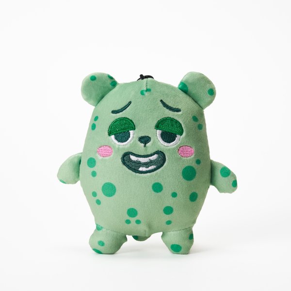 4-inch Bad Date Bear clip-on